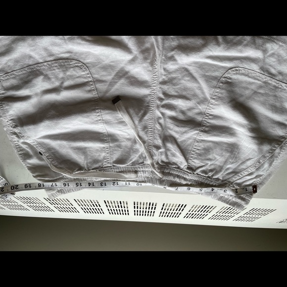 NWT Time & Tru White linen shorts XXXL 22 - Picture 4 of 5
